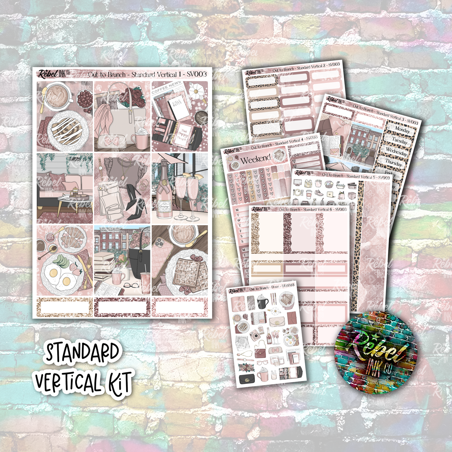 Out to Brunch - Standard Vertical Kit