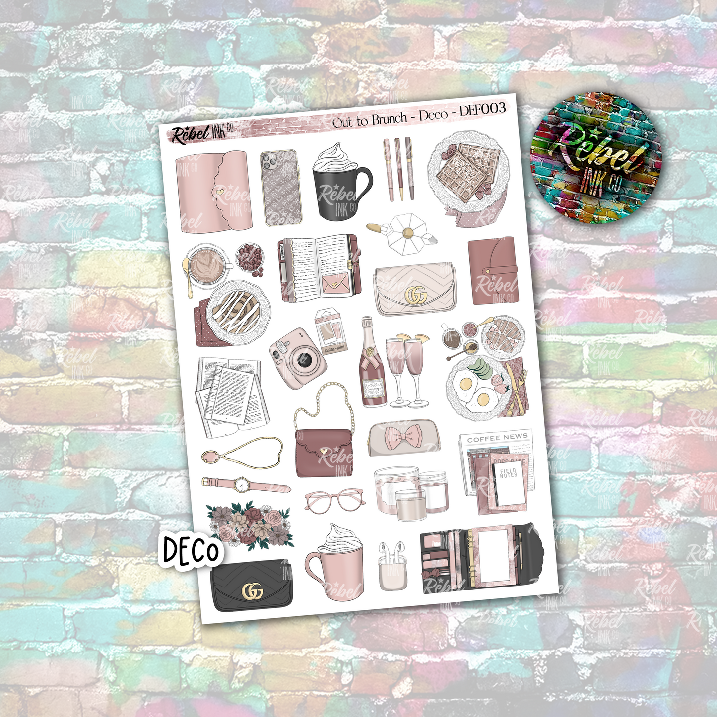 Out to Brunch - Deco Large