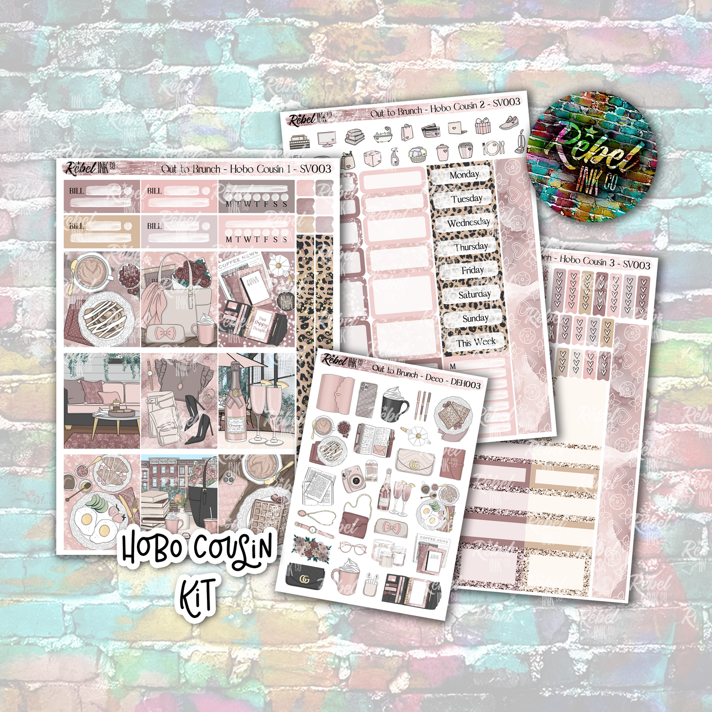 Out to Brunch - Hobo Cousin Kit