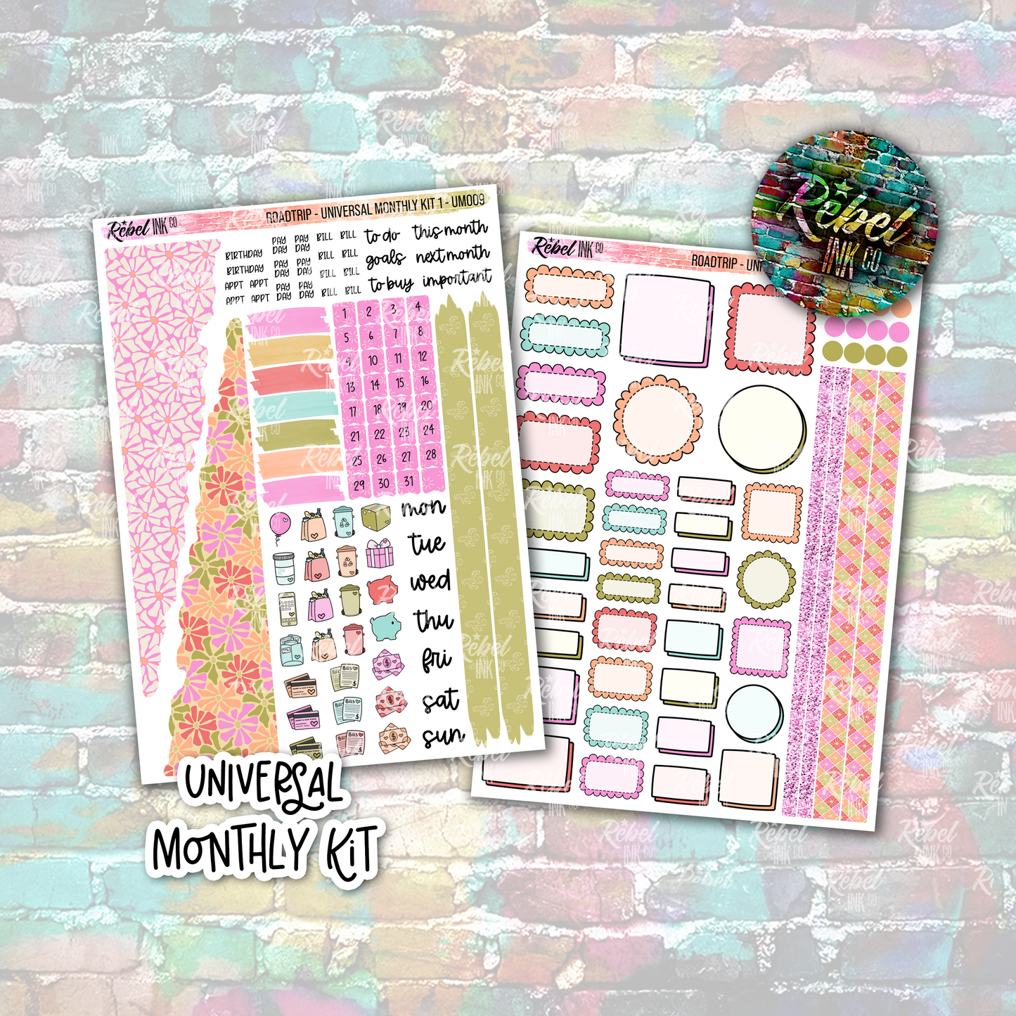 Roadtrip - Universal Monthly Kit