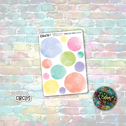 Spring Has Sprung - Circles