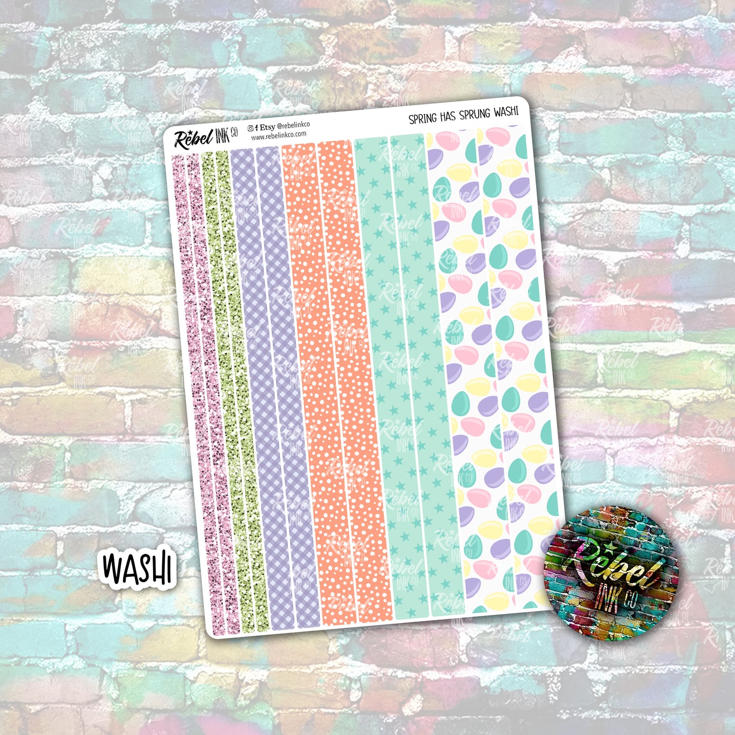 Spring Has Sprung - Washi