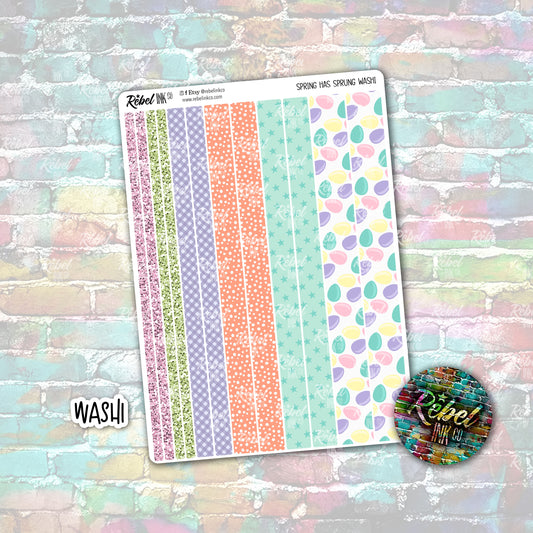 Spring Has Sprung - Washi