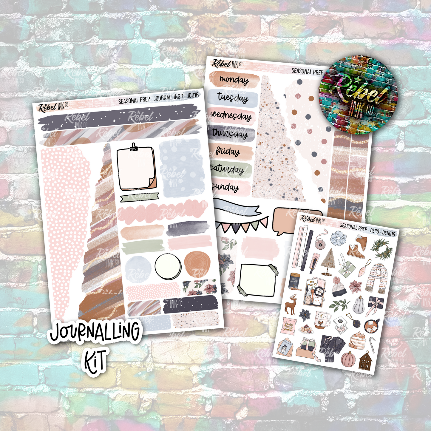 Seasonal Prep - Journalling Kit