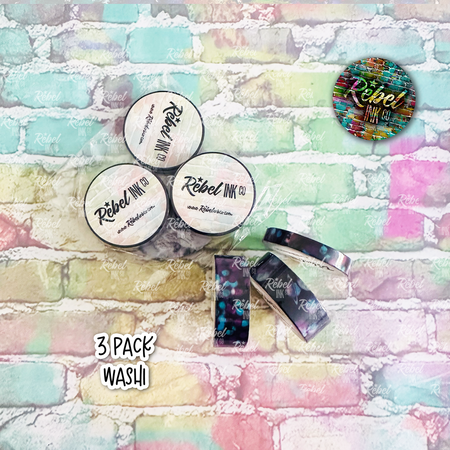 Skys the Limit - 3 Pack of Washi Tapes
