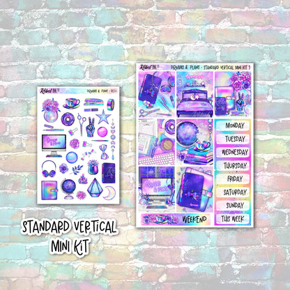 Dreams & Plans - Standard Vertical Planner Mini Sticker Kit