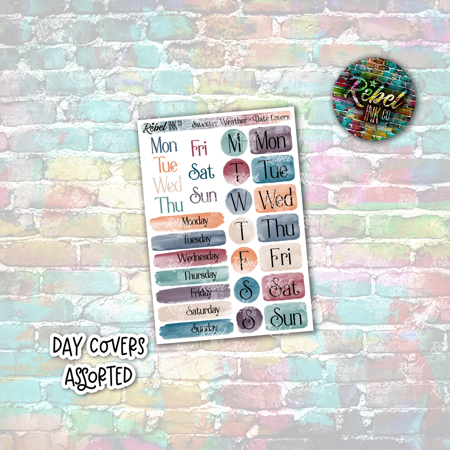 Sweater Weather - Day Covers Assorted