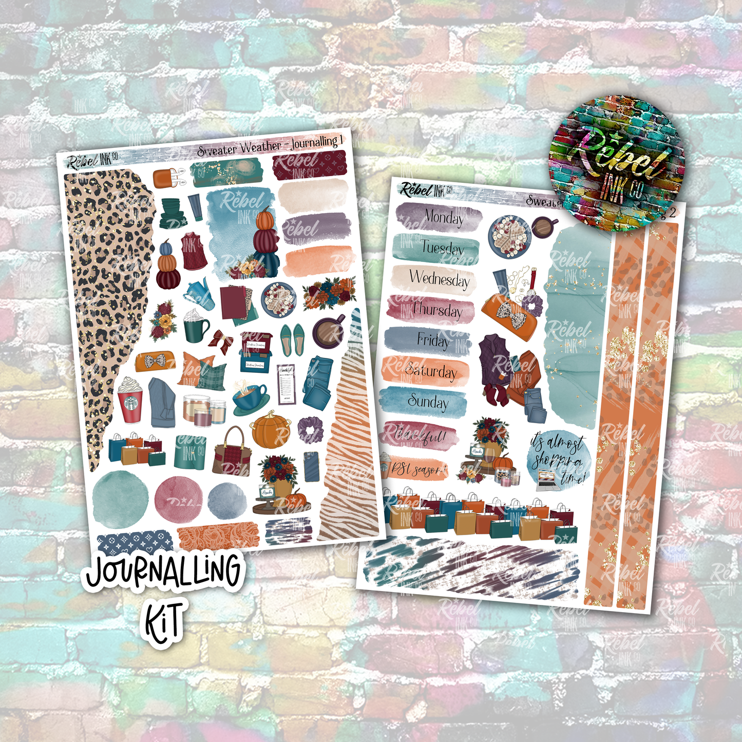 Sweater Weather - Journalling Kit