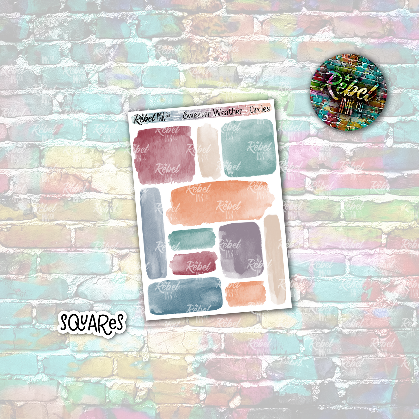 Sweater Weather - Squares