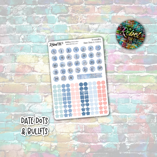 Tranquility - Date Dots & Bullets