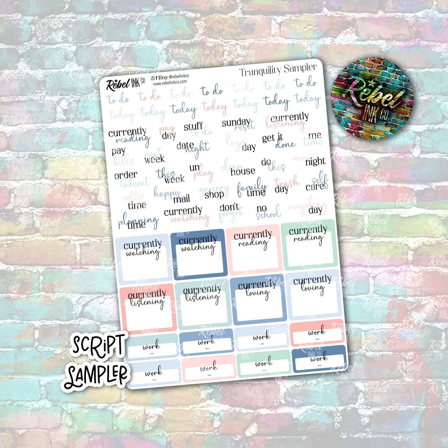 Tranquility - Script Sampler