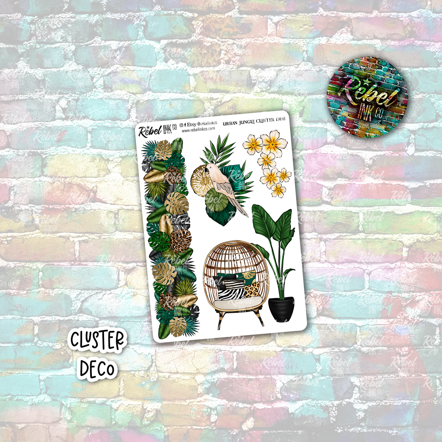 Urban Jungle - Cluster Deco Small