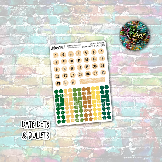 Urban Jungle - Date Dots & Bullets