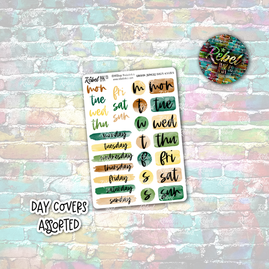 Urban Jungle - Day Covers Assorted