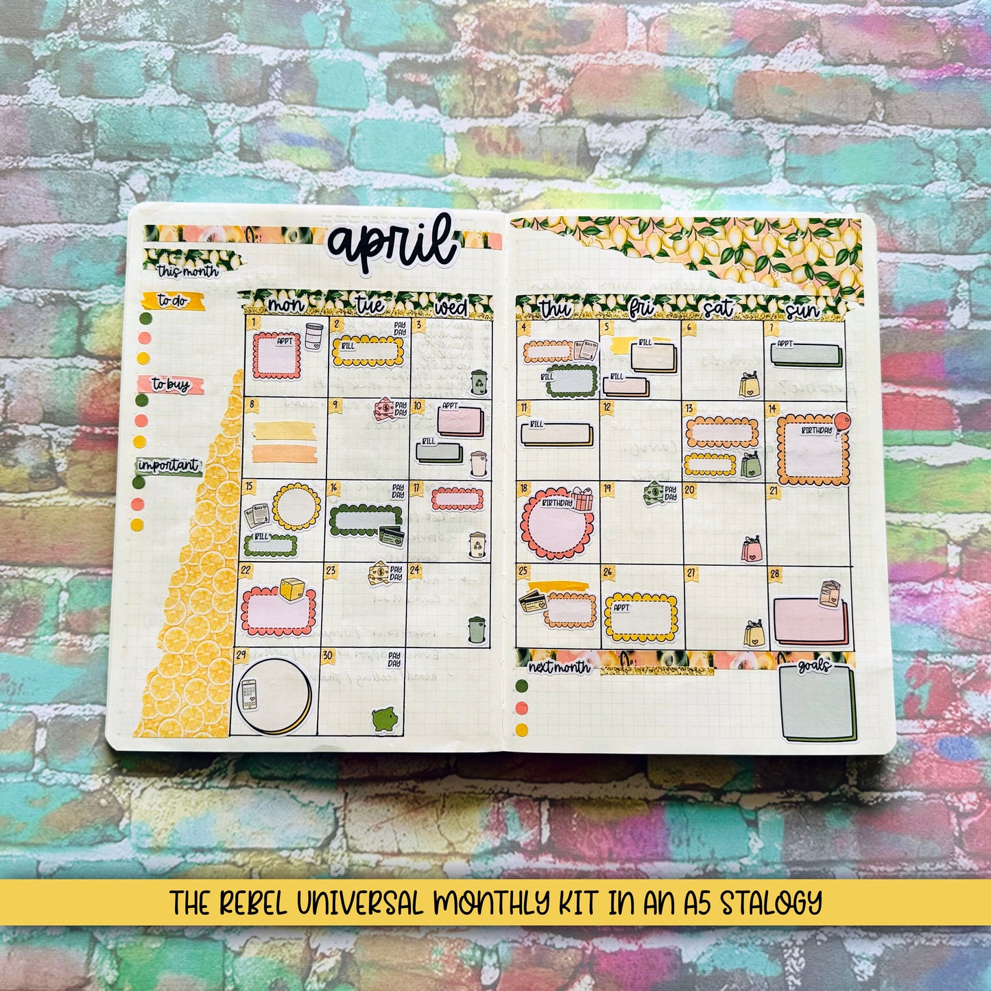 Lemonade Stand - Universal Monthly Kit