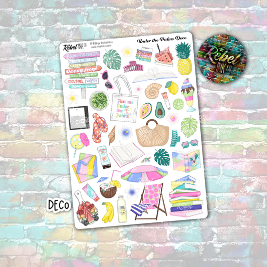 Under the Palms - Deco Large