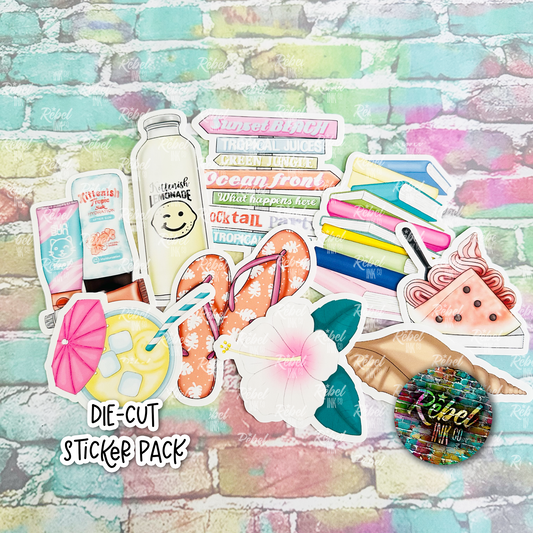 Under the Palms - Die-cut Sticker Pack