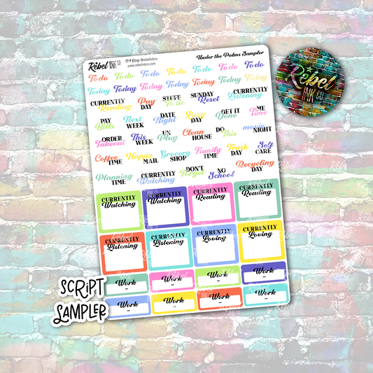 Under the Palms - Script Sampler