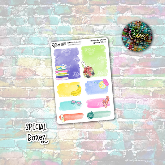 Under the Palms - Special Boxes