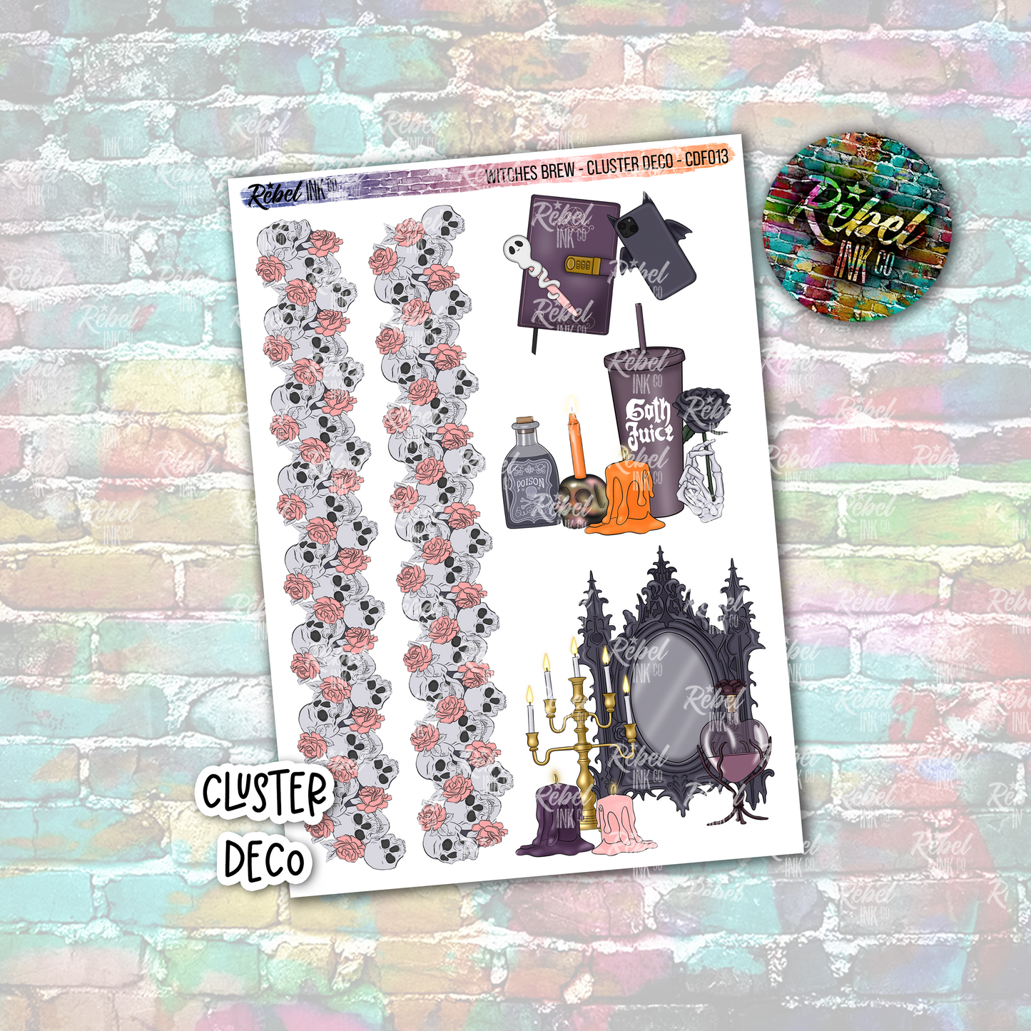 Witches Brew - Cluster Deco Large