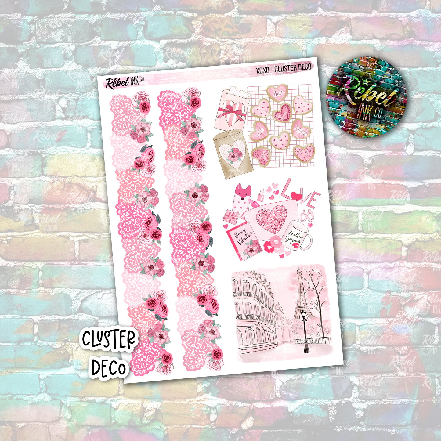 XOXO - Cluster Deco Large