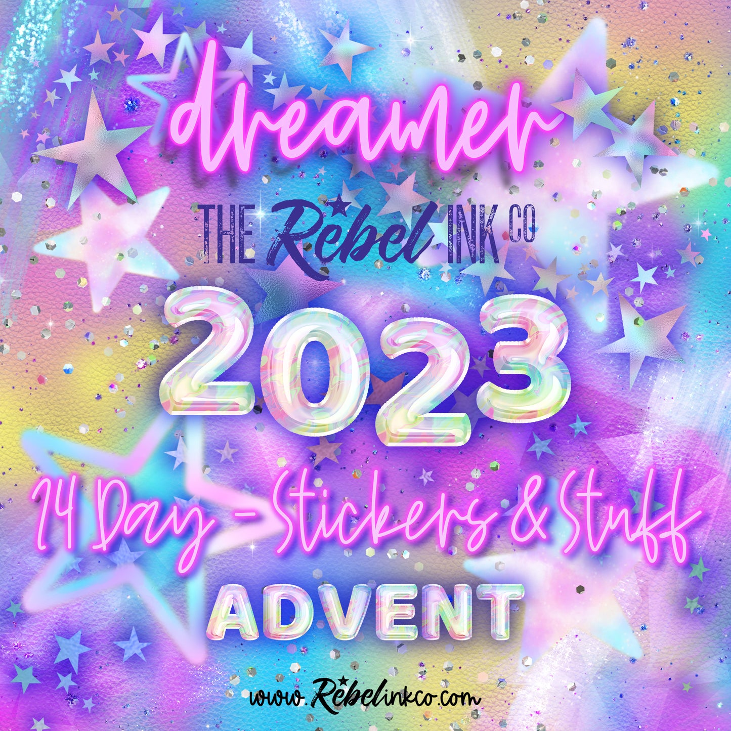 2023 Rebel Advent - Stickers & Stuff