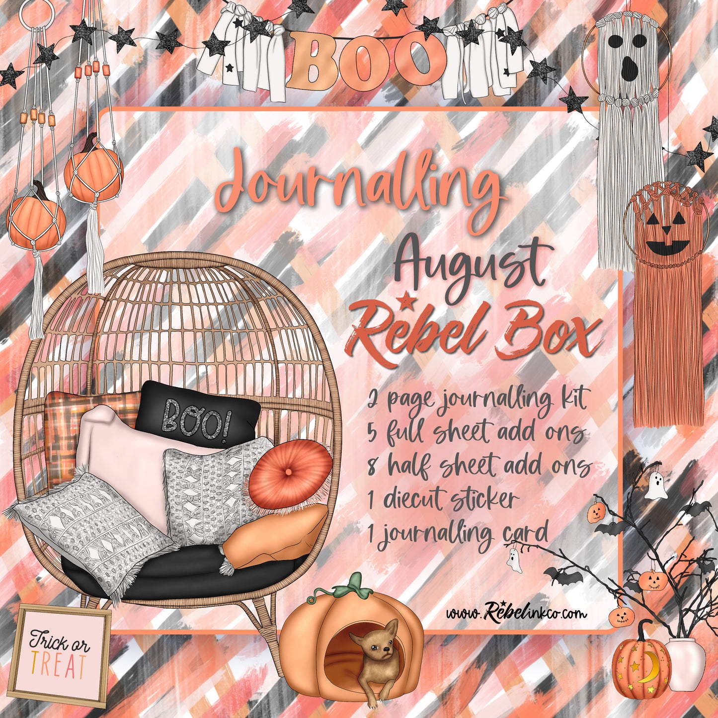 Die-cut Pack Rebel FOMO Box Add-on - August 2023