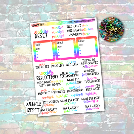 Bright Rainbow - Weekly Reset