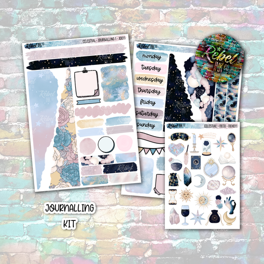 Celestial - Journalling Sticker Kit