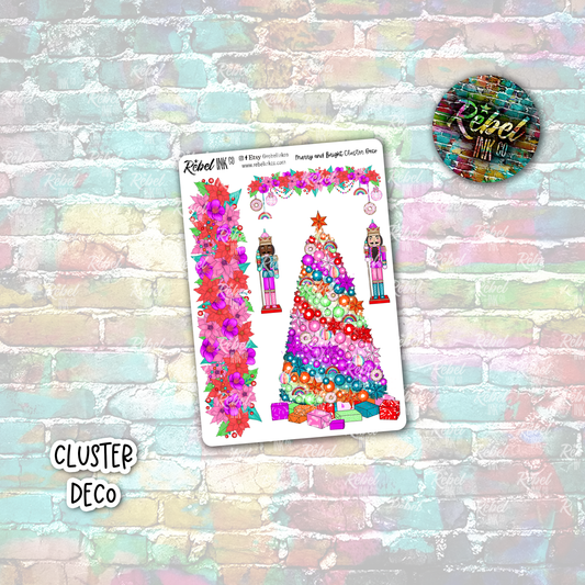 Merry & Bright - Cluster Deco Small