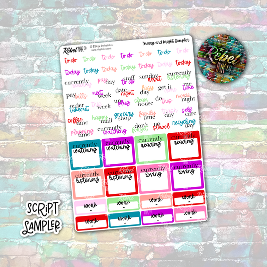 Merry & Bright - Script Sampler