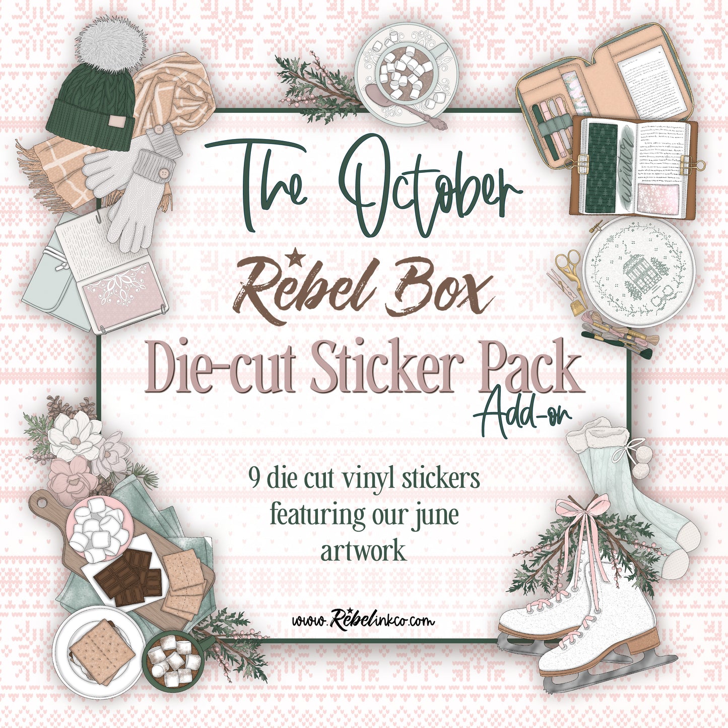 Die-cut Pack Rebel FOMO Box Add-on - October 2023