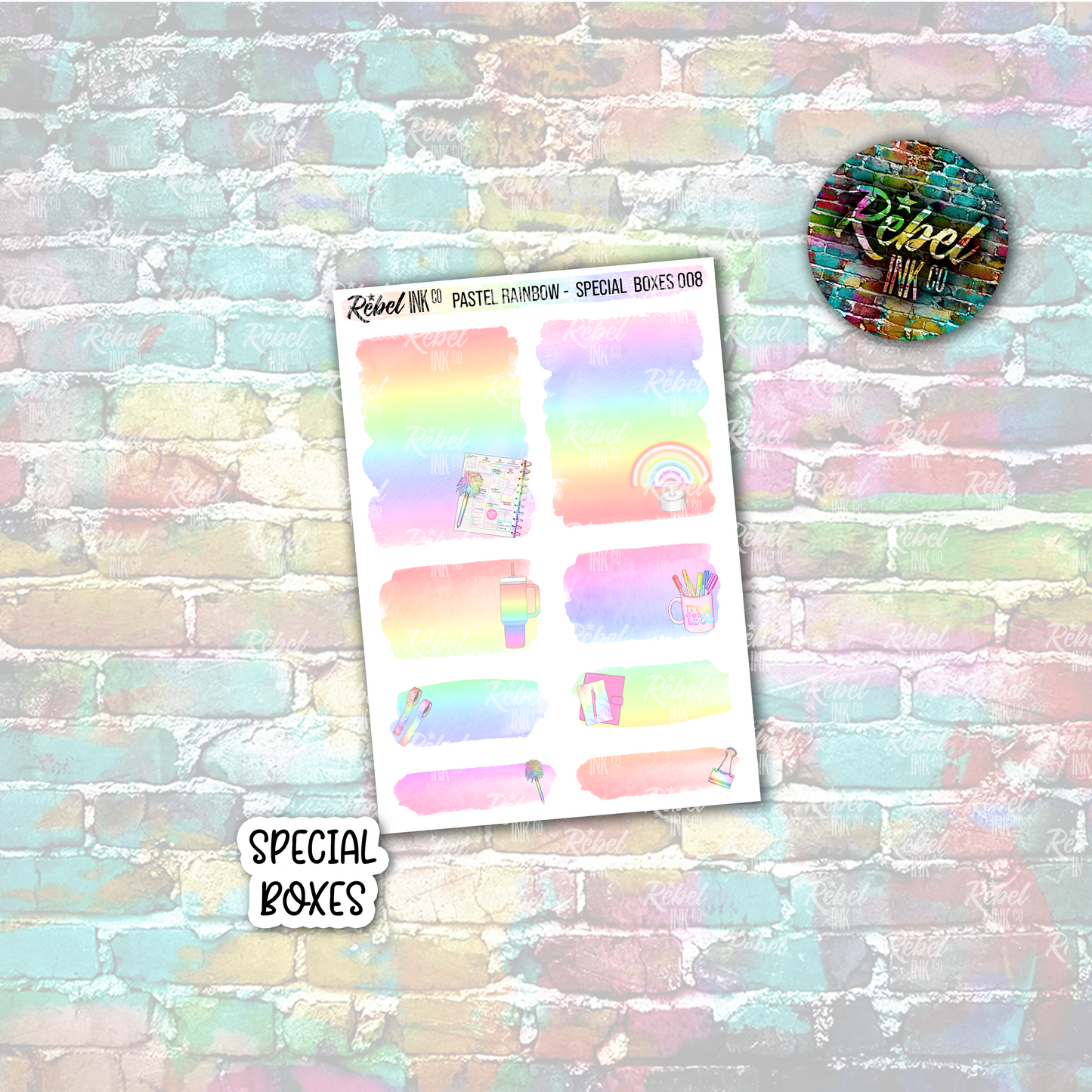Pastel Rainbow - Special Boxes