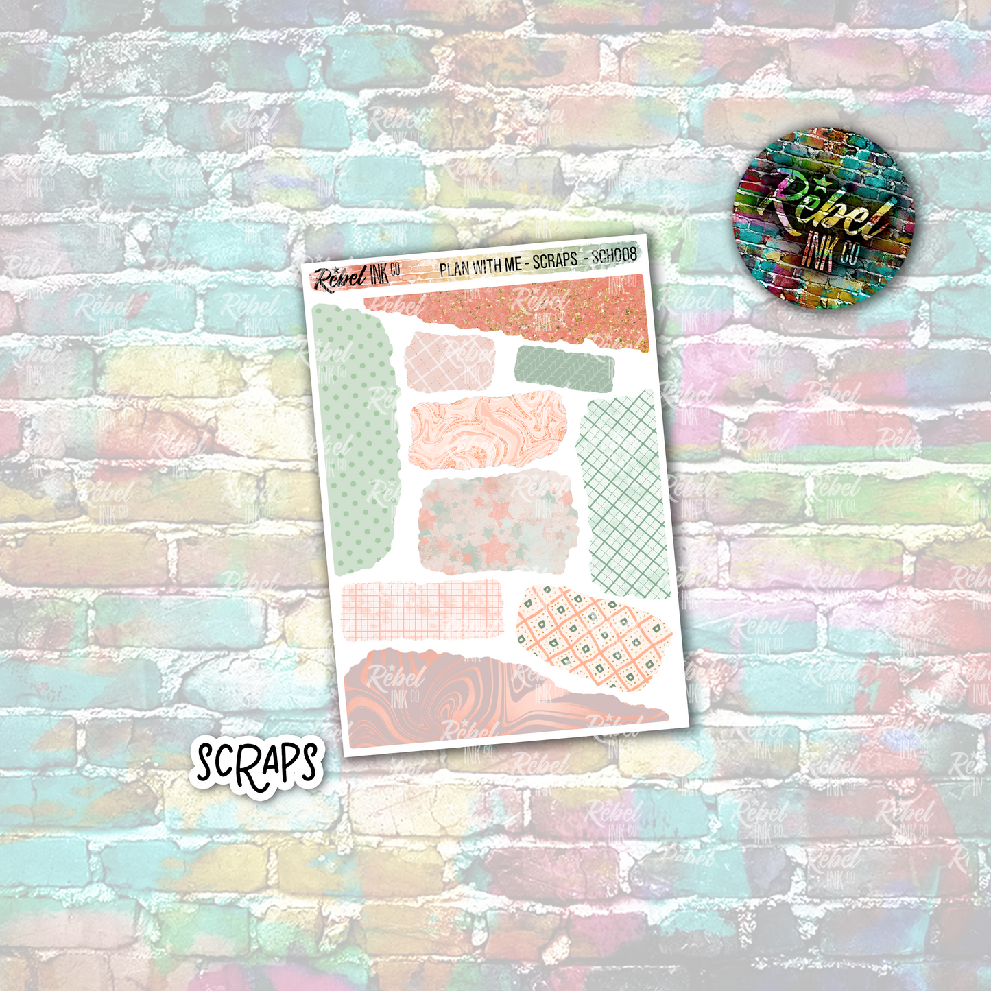 Plan With Me - Scraps Small