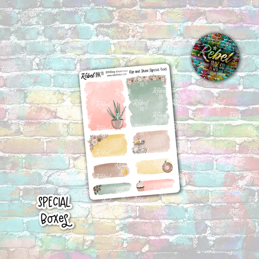 Rise & Shine - Special Boxes
