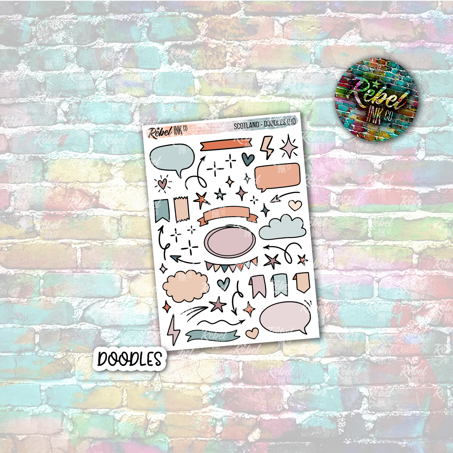 Scotland - Doodles Small