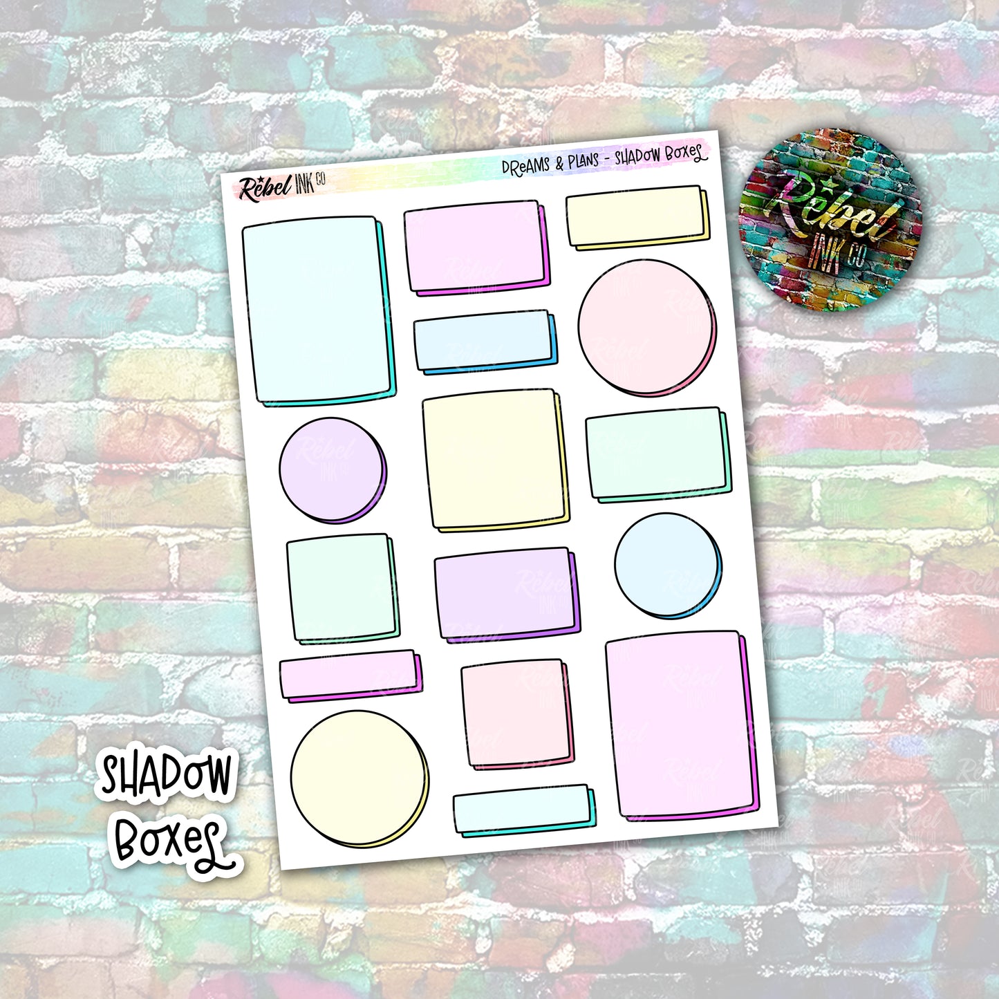 Dreams & Plans - Multi Shadow Boxes