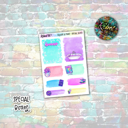 Dreams & Plans - Special Boxes
