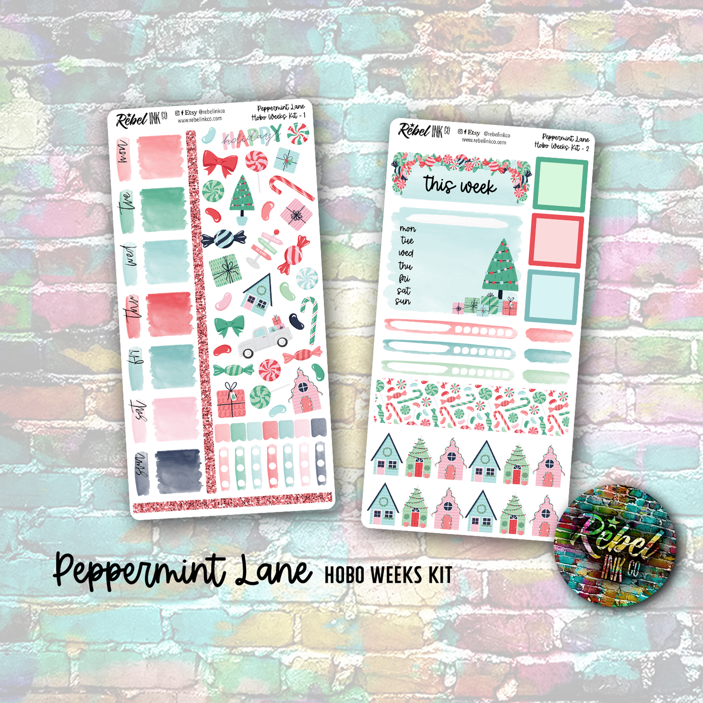 Peppermint Lane - Hobo weeks Kit