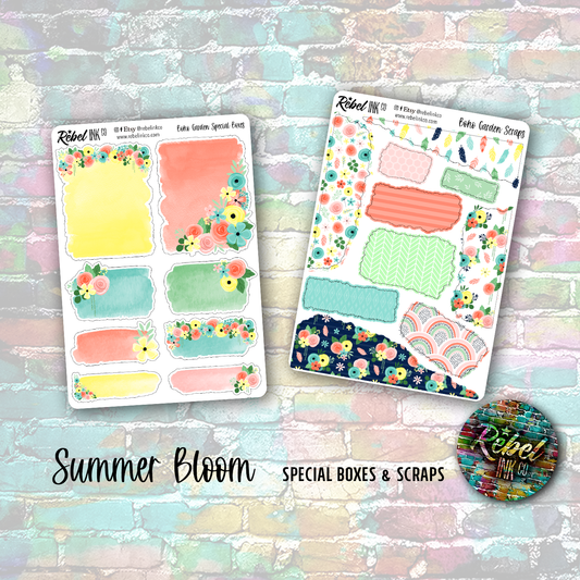 Boho Garden - Special Deco Boxes & Scraps