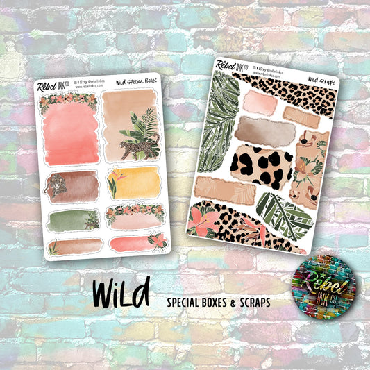 Wild - Special Deco Boxes & Scraps