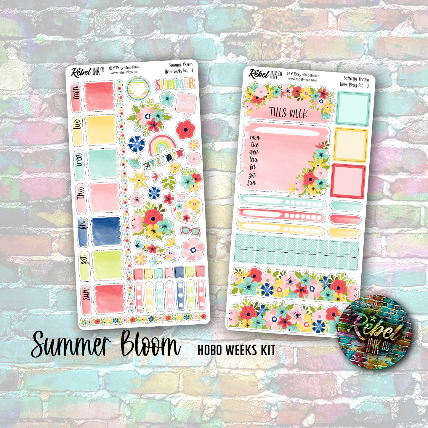 Summer Bloom - Hobo weeks Kit