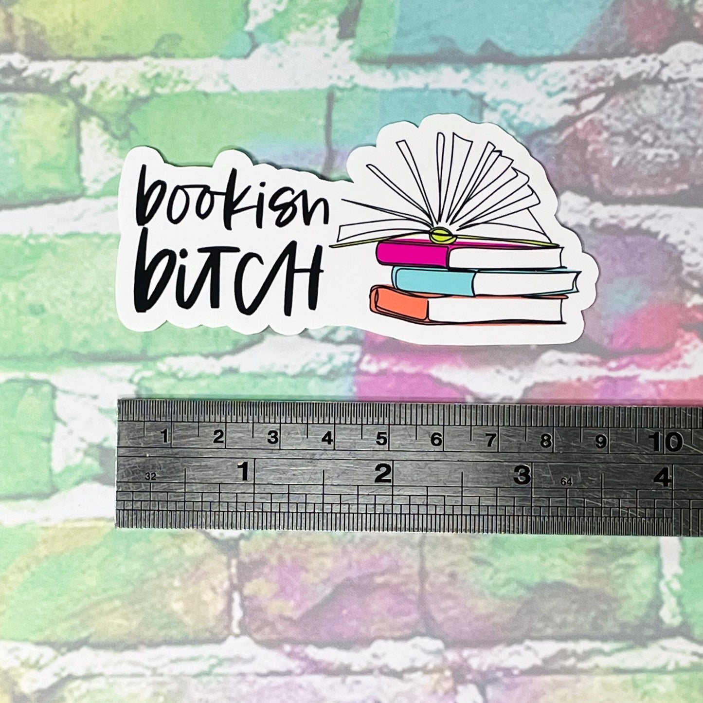 Bookish Bitch - Vinyl Diecut Sticker