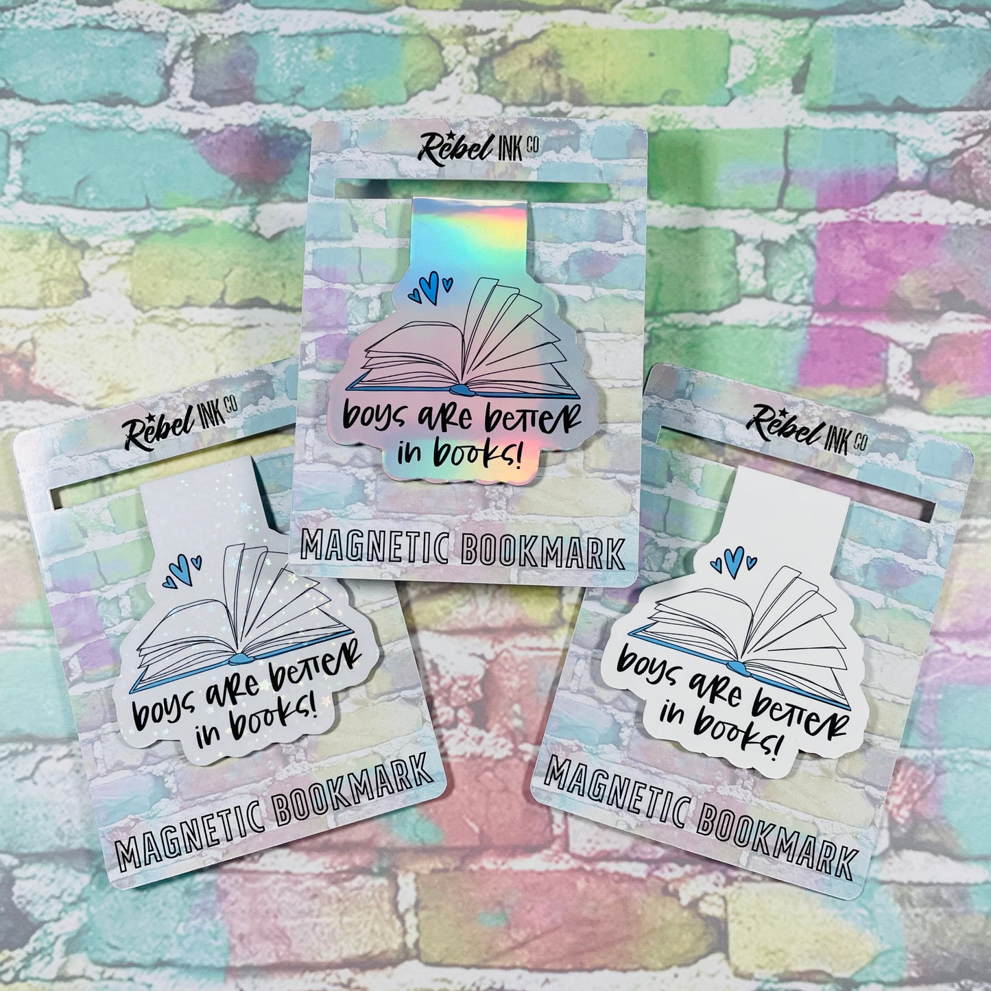 Boys Are Better In Books - Magnetic Bookmark
