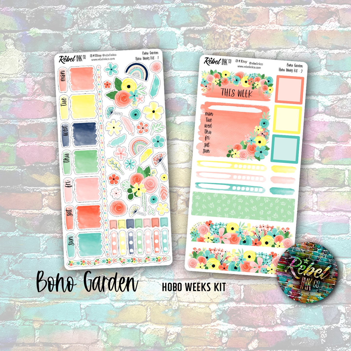 Boho Garden - Hobo weeks Kit