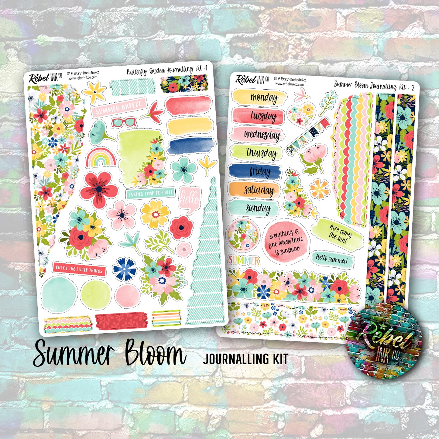 Summer Bloom - Journalling Kit