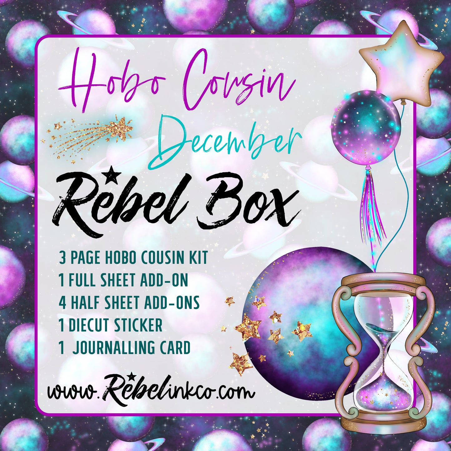 Hobo Cousin Rebel FOMO Box - December 2022