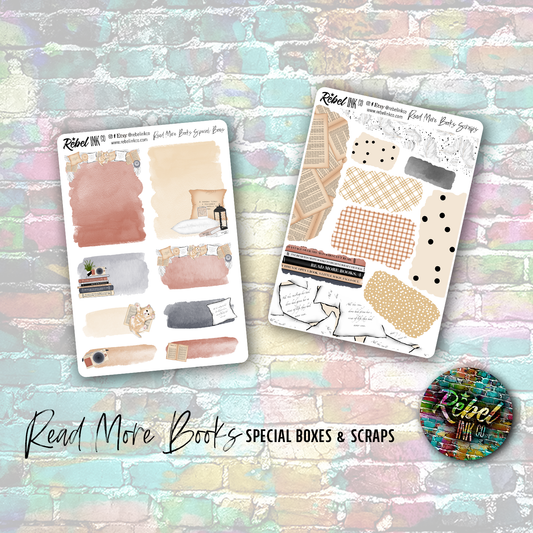 Read More Books - Special Deco Boxes & Scraps