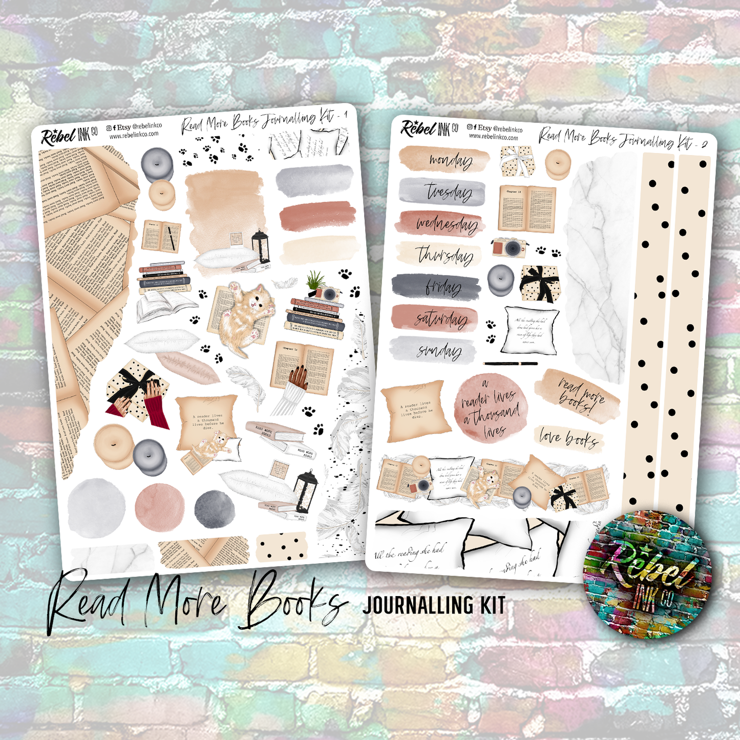 Read More Books - Journalling Kit