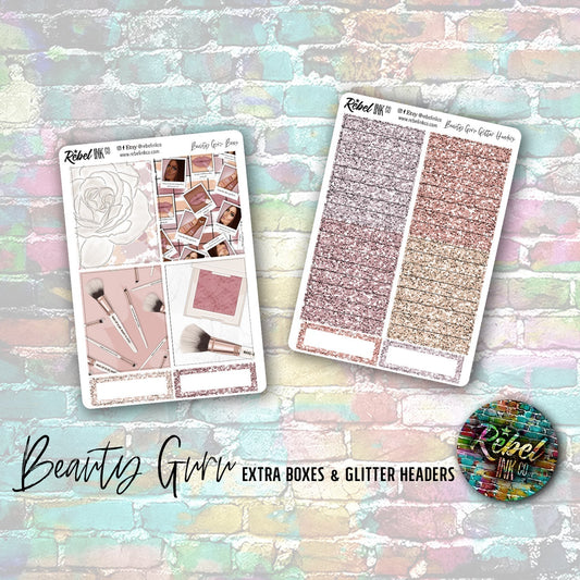 Beauty Guru - Extra Boxes & Glitter Headers
